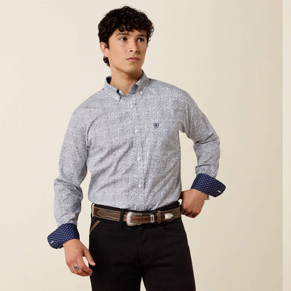Men's Ariat Wrinkle Free Willard Fitted Shirt