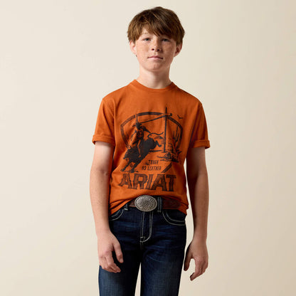 Boy's Ariat Tough As Leather T-Shirt