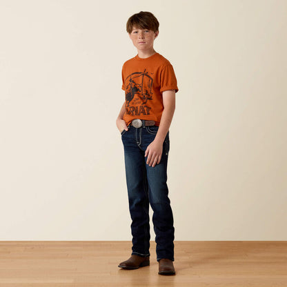 Boy's Ariat Tough As Leather T-Shirt