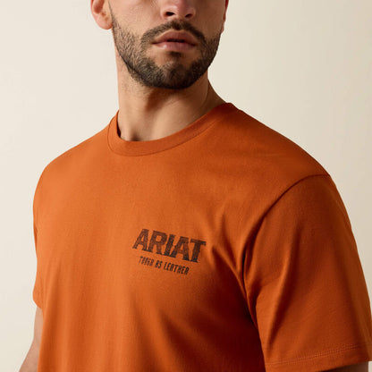 Men's Ariat Tough As Leather Graphic T-Shirt