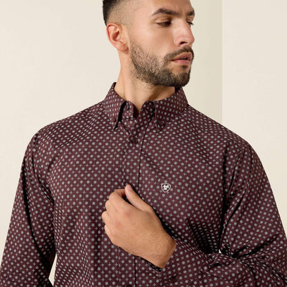 Men's Ariat Constantine Classic Fit Shirt - Fudge