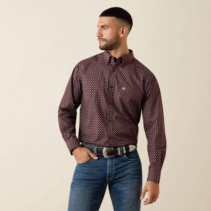 Men's Ariat Constantine Classic Fit Shirt - Fudge