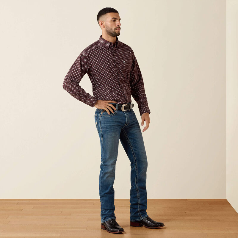 Men's Ariat Constantine Classic Fit Shirt - Fudge