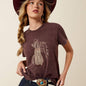 Women's Ariat Rebel With A Cause T-Shirt