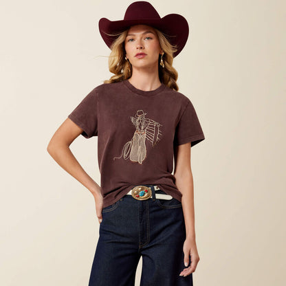 Women's Ariat Rebel With A Cause T-Shirt