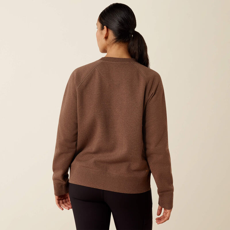 Women's Ariat Rebar Lightweight Fleece Sweatshirt