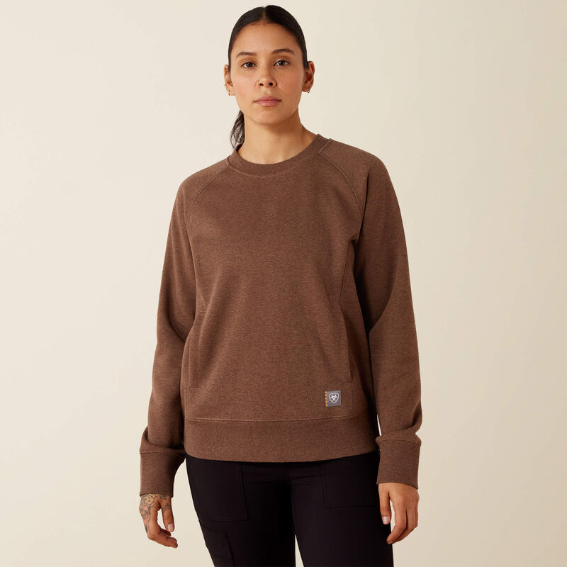 Women's Ariat Rebar Lightweight Fleece Sweatshirt