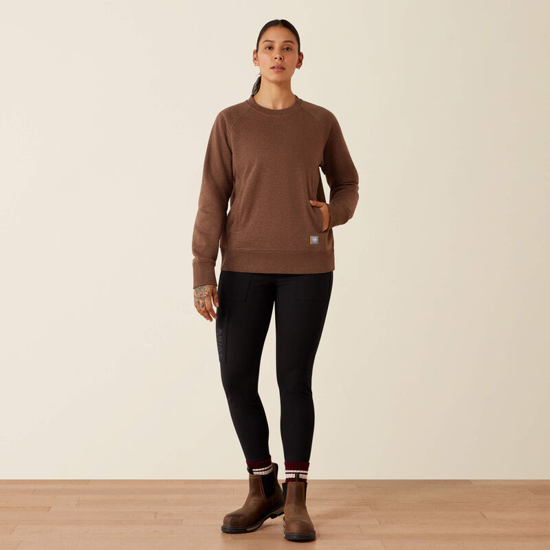Women's Ariat Rebar Lightweight Fleece Sweatshirt