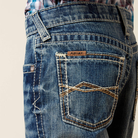 Boy's Ariat B4 Relaxed Jonathan Boot Cut Jeans