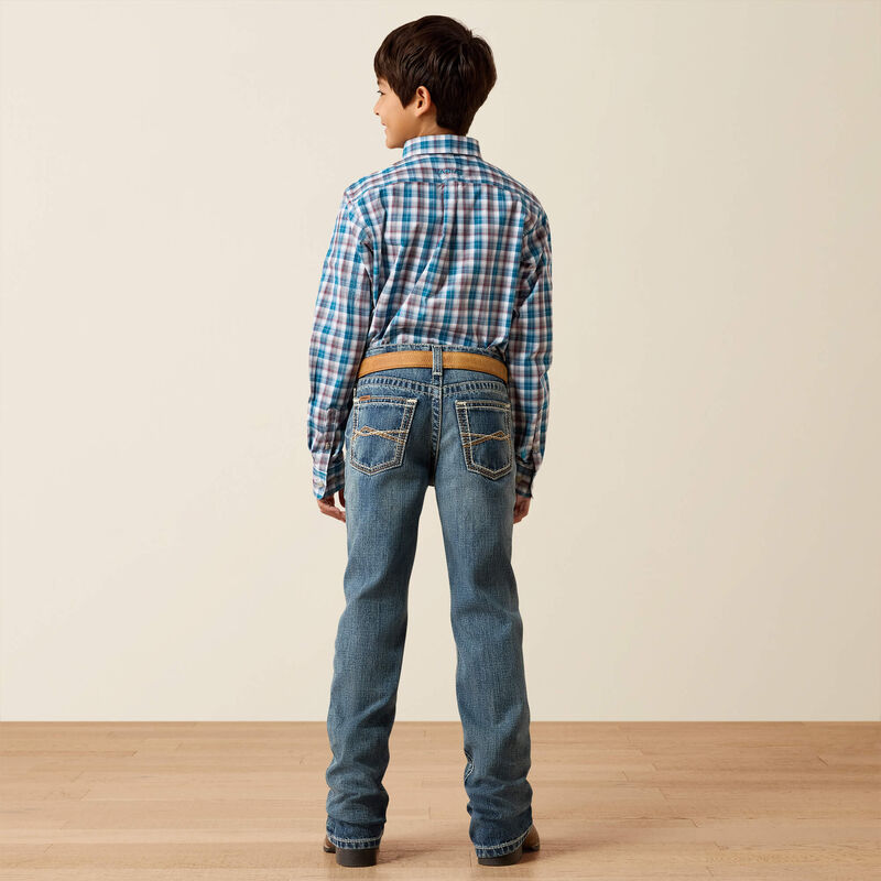 Boy's Ariat B4 Relaxed Jonathan Boot Cut Jeans