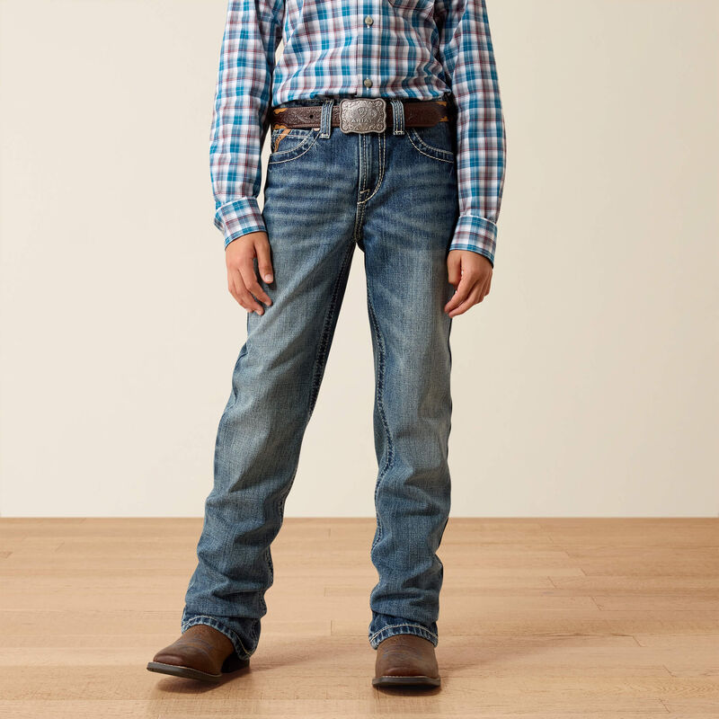 Boy's Ariat B4 Relaxed Jonathan Boot Cut Jeans