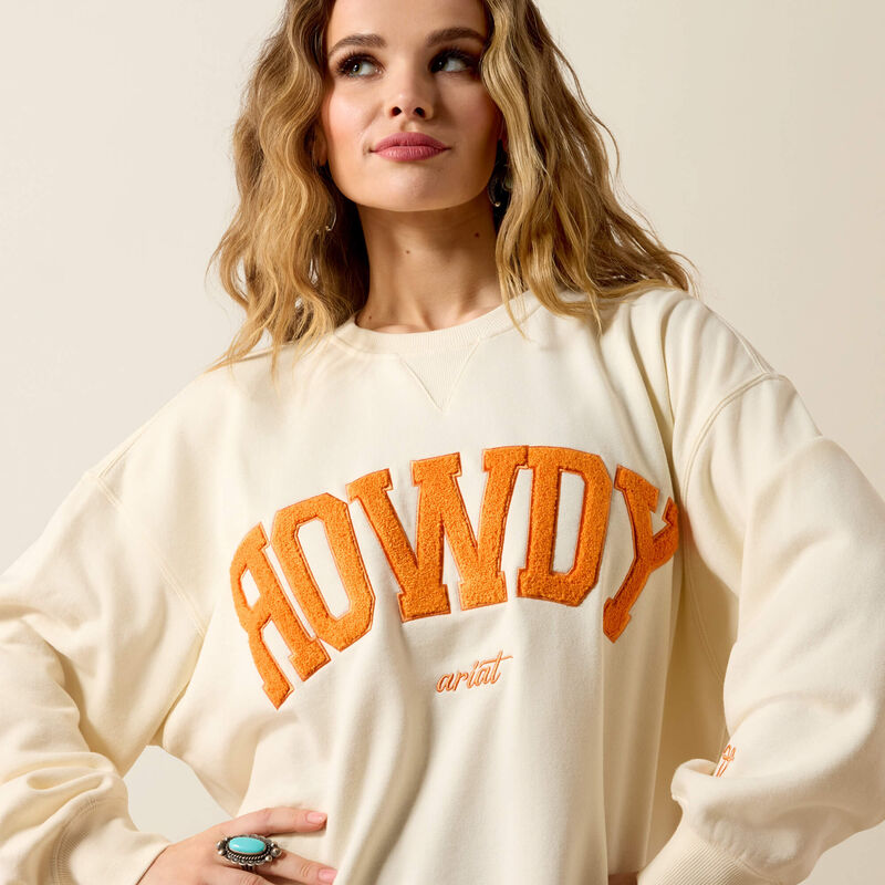 Women's Ariat Collegiate Oversize Sweatshirt