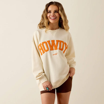 Women's Ariat Collegiate Oversize Sweatshirt
