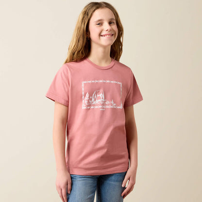 Girl's Ariat Horse Frame T-Shirt