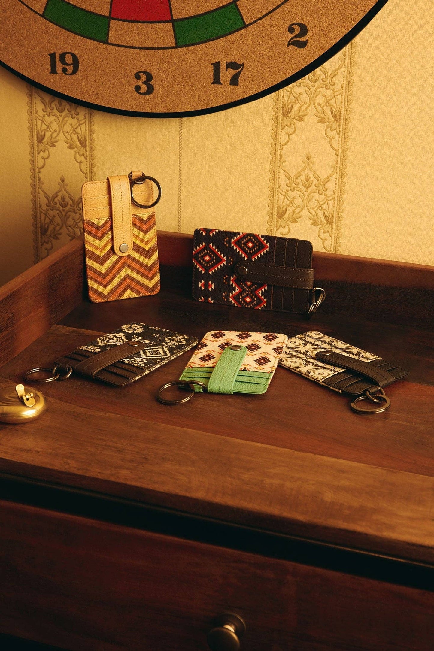 Credit Card Holder In Black and White