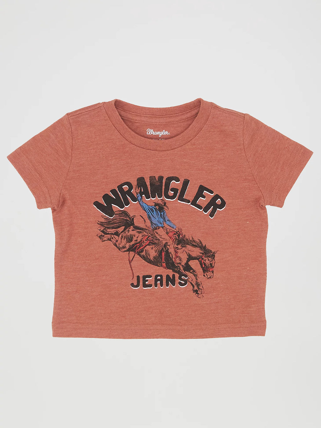 Boy's Wrangler Short Sleeve Graphic T-shirt - Redwood Heather