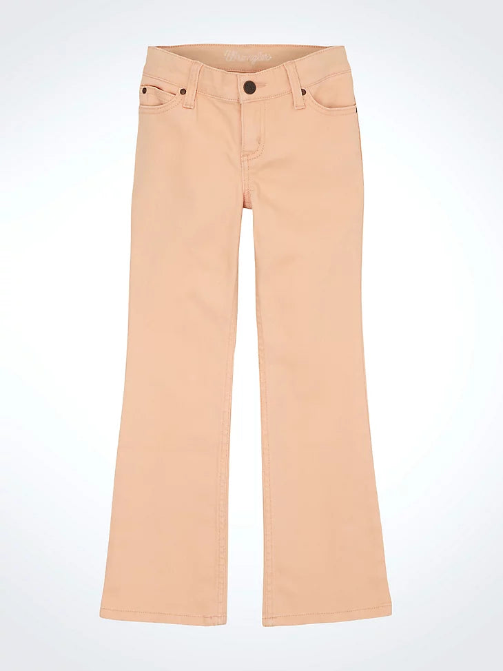Girl's Wrangler Retro Bootcut Jean - Peach