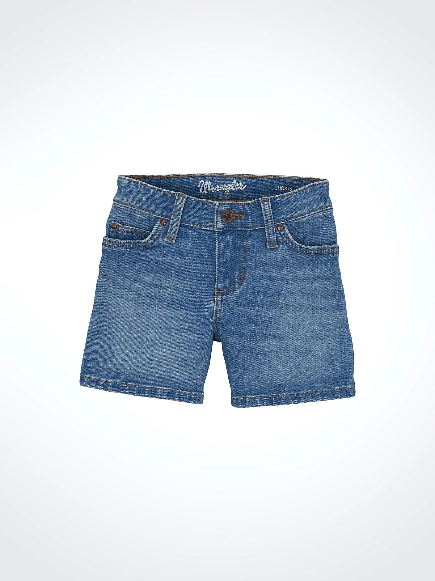 Girl's Wrangler Hemmed Denim Shorts
