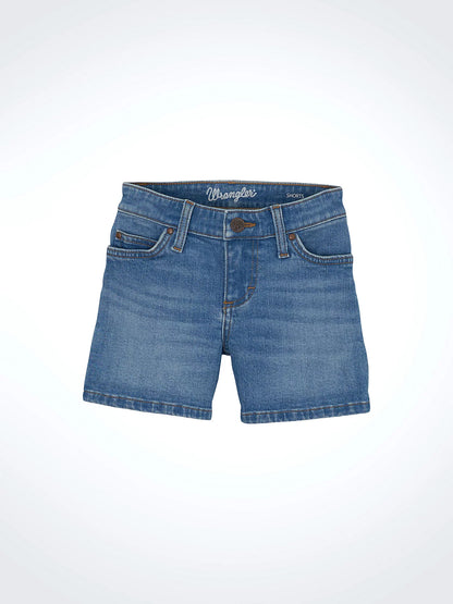 Girl's Wrangler Hemmed Denim Shorts