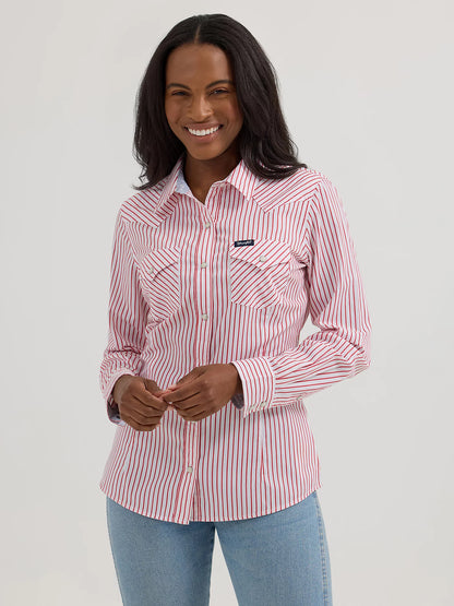 Women's Wrangler All Occasion Western Snap Shirt