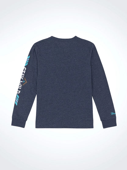 Boy's Wrangler Long Sleeve Western Graphic T-Shirt