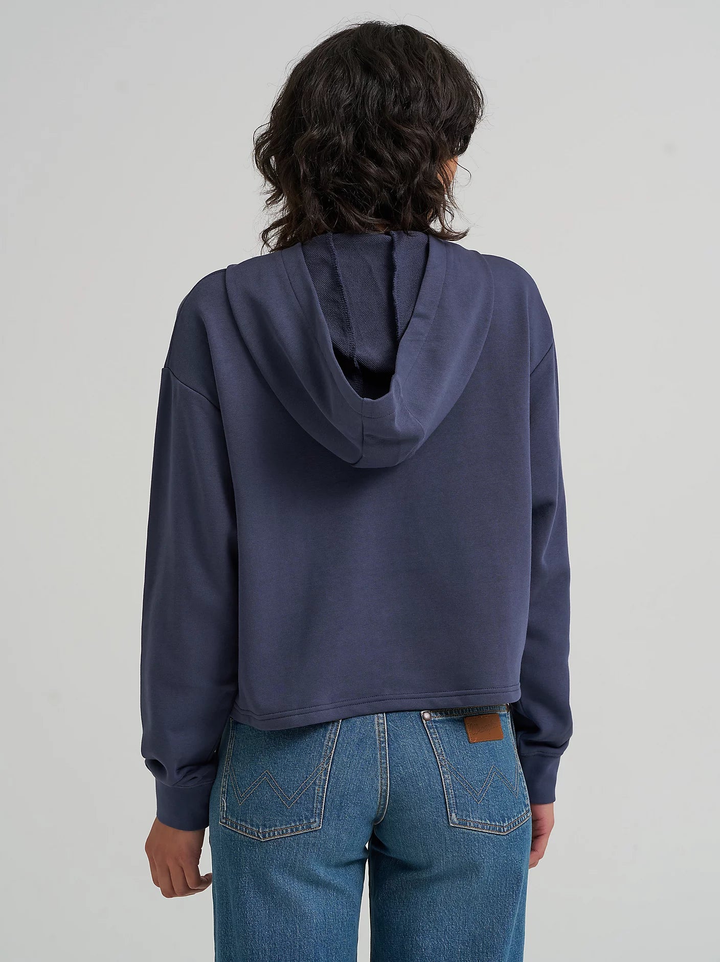 Women's Wrangler Graphic Cropped Relaxed Hoodie