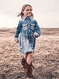 Girl's Wrangler Western Denim Dress