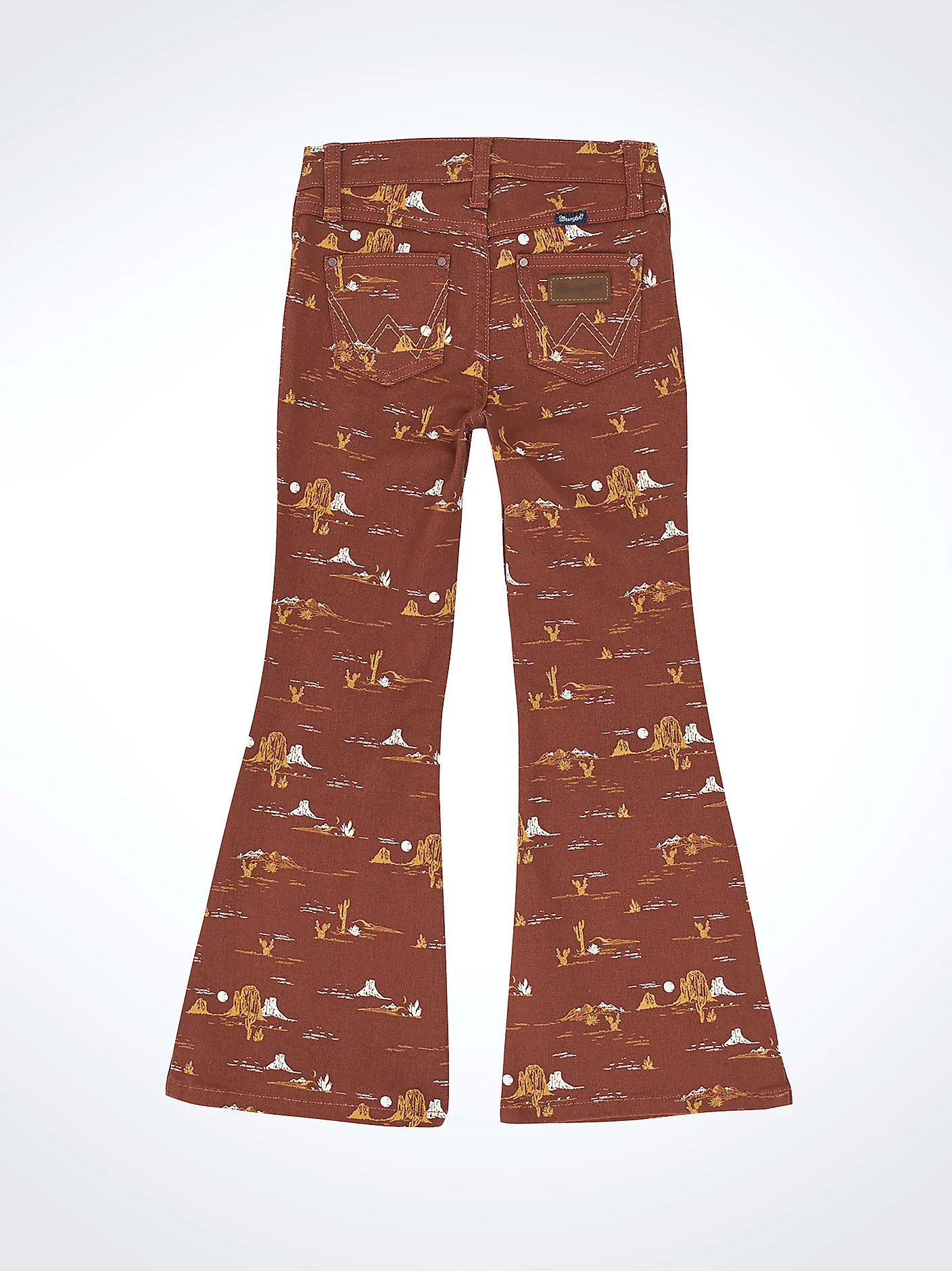 Girl's Wrangler Print Flare Jean