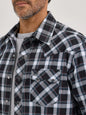 Men's Wrangler Retro Long Sleeve Sawtooth Snap Pocket Western Shirt