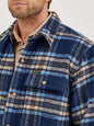 Men's Wrangler Quilt Lined Flannel Shirt Jacket