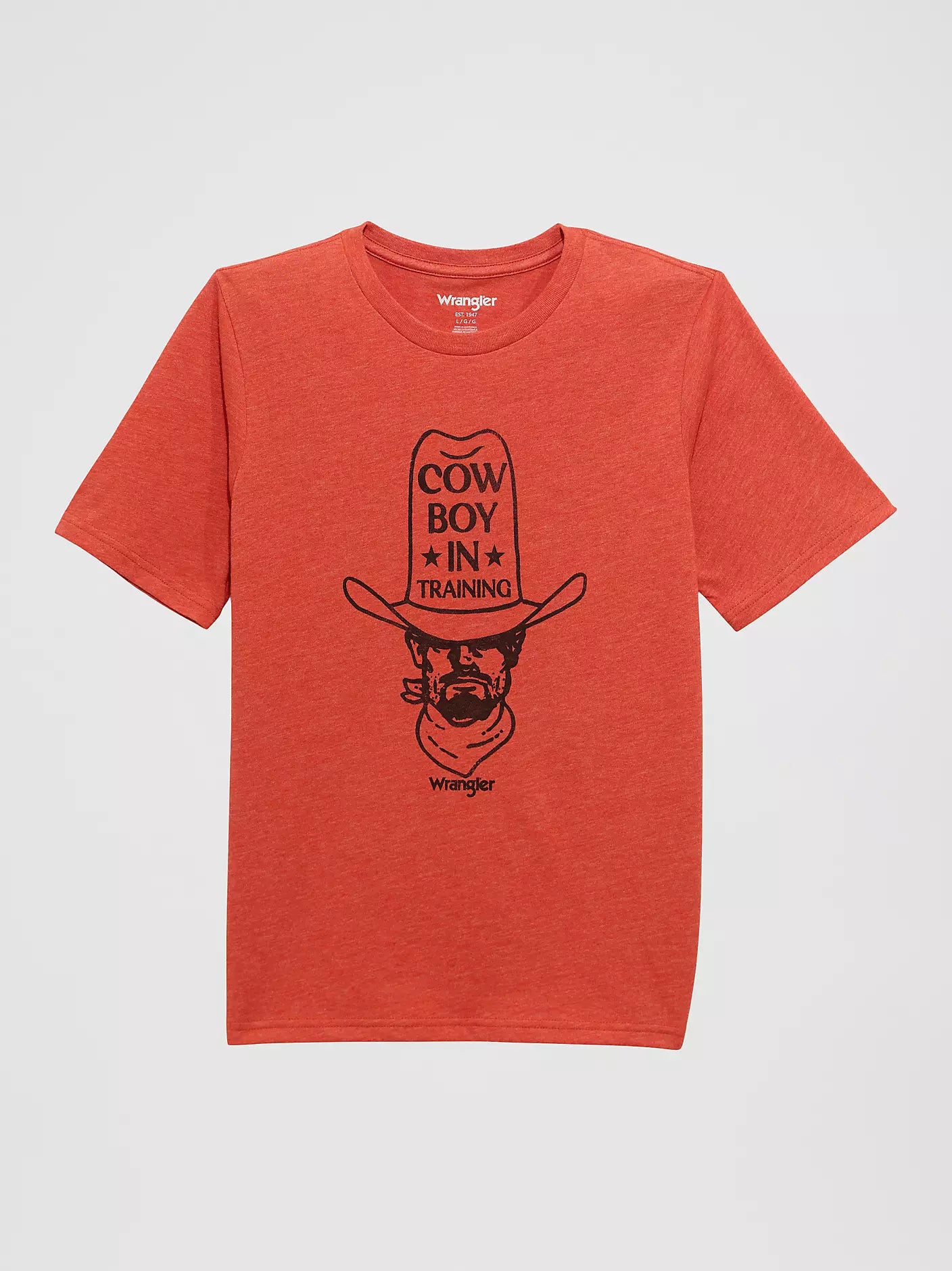 Boy's Wrangler Logo Front Graphic T-Shirt
