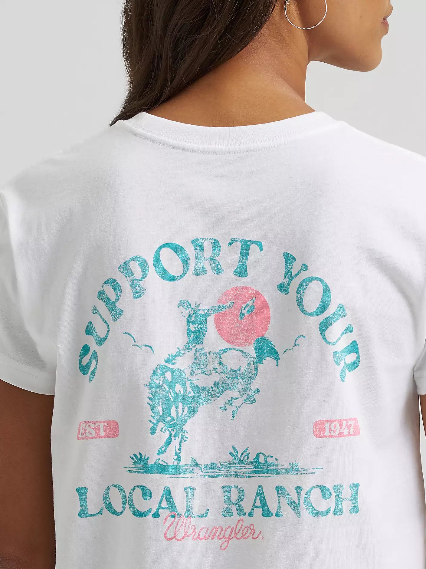 Women's Wrangler Local Ranch Retro Regular Fit Tee