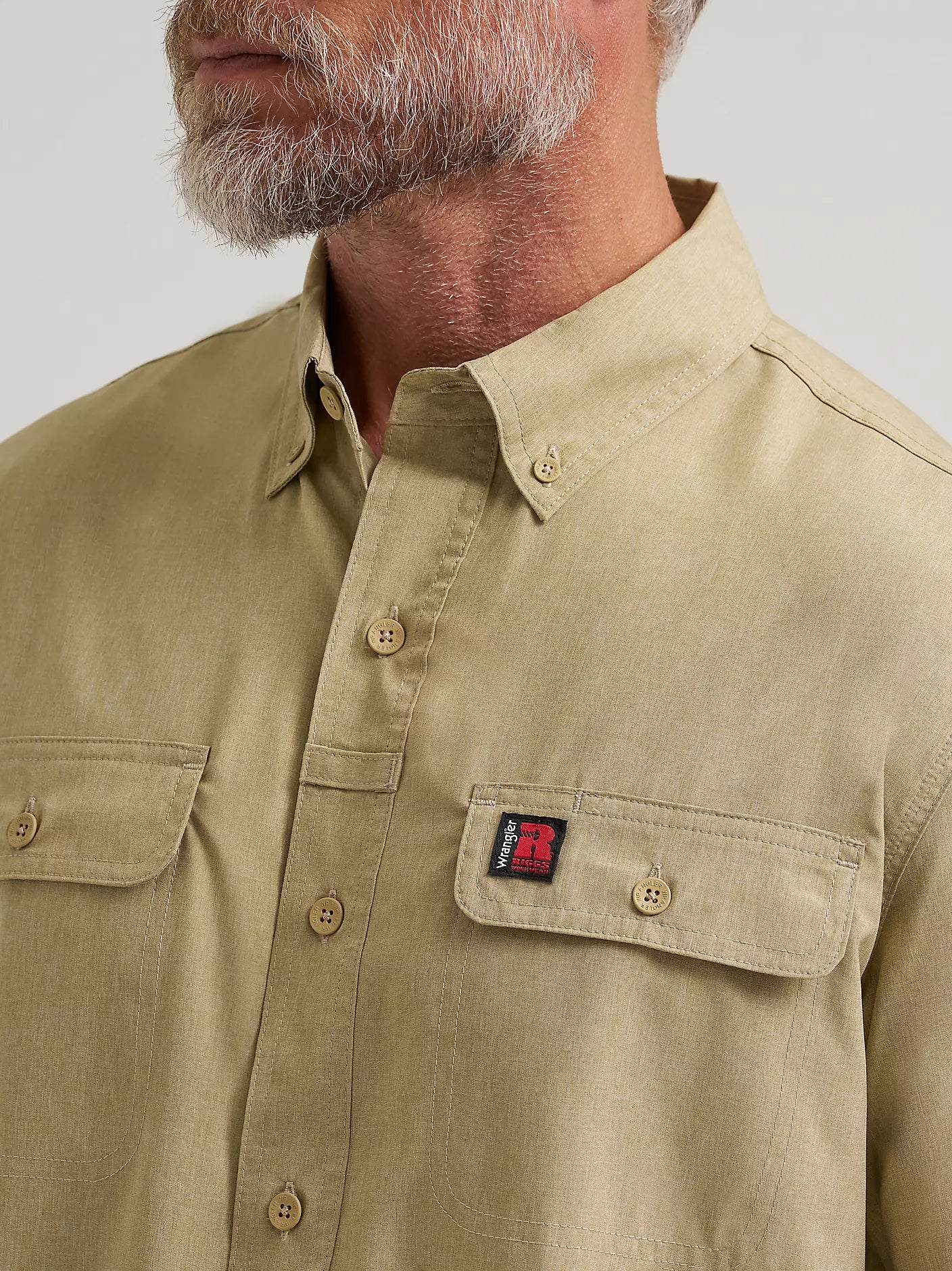 Men's Wrangler RIGGS Workwear® Lightweight Vented Work Shirt