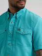 Men's Wrangler All Terrain Performance Shirt - Turquoise