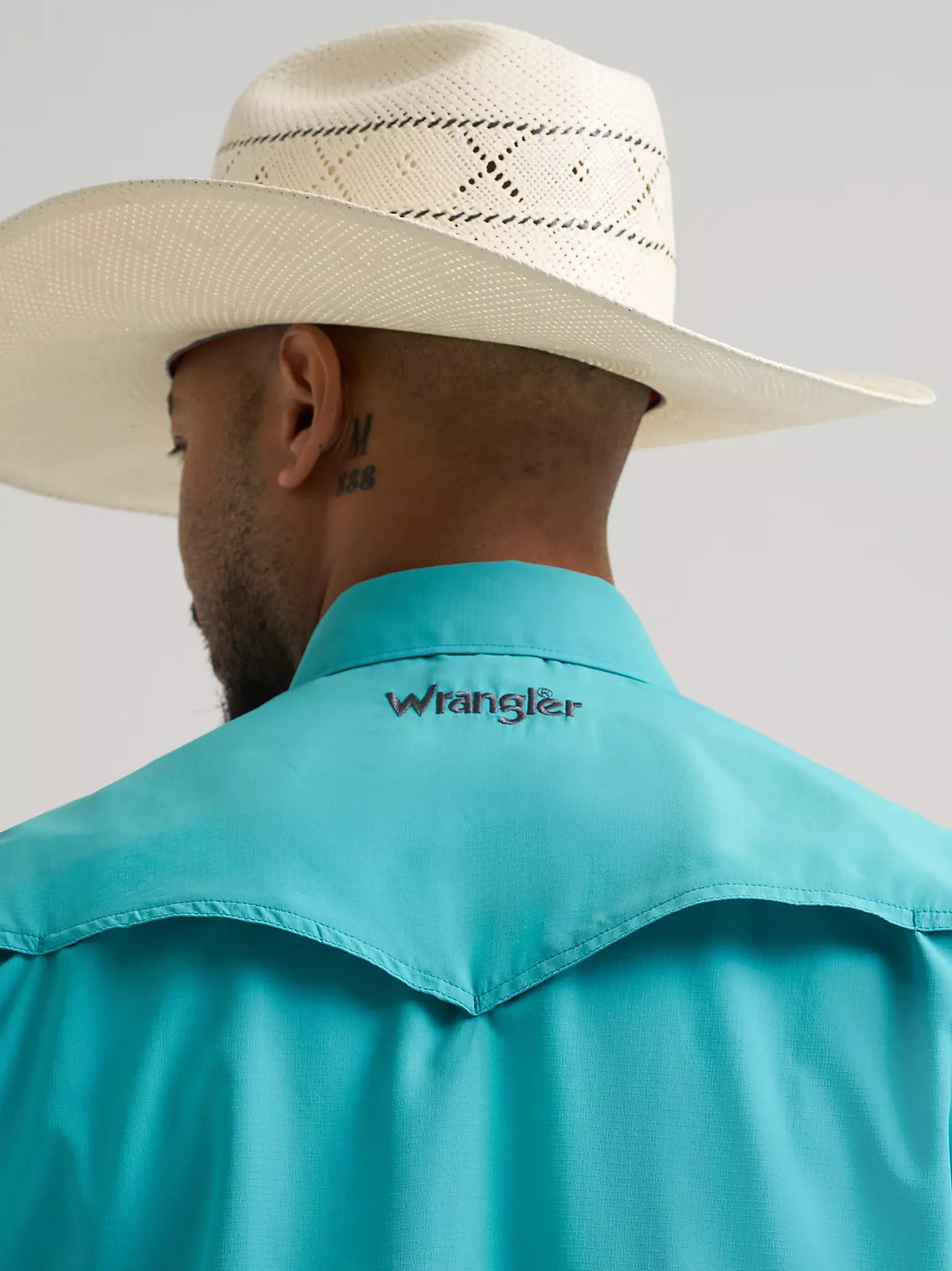 Men's Wrangler All Terrain Performance Shirt - Turquoise