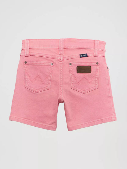 Girl's Wrangler Colorwash Denim Shorts