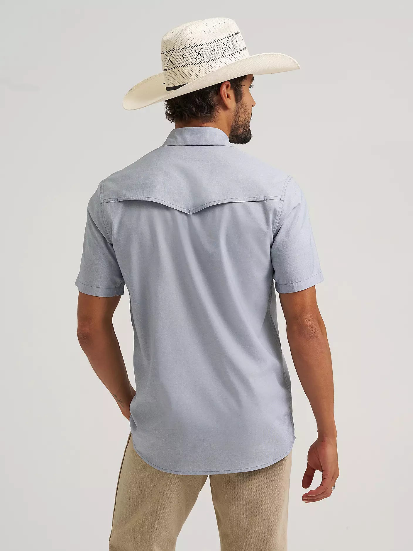 Men's Wrangler All Terrain Gear Drover Short Sleeve Utility Shirt