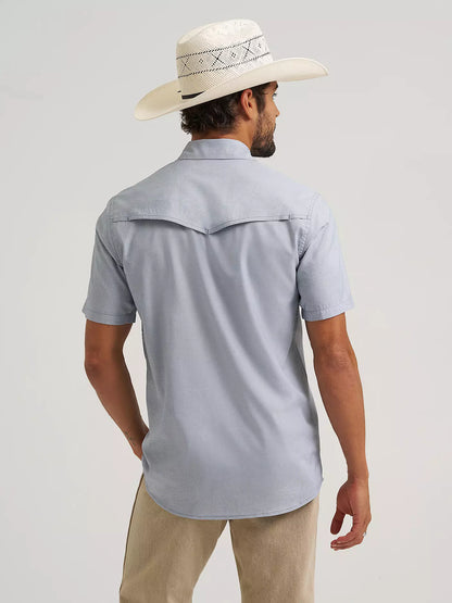 Men's Wrangler All Terrain Gear Drover Short Sleeve Utility Shirt