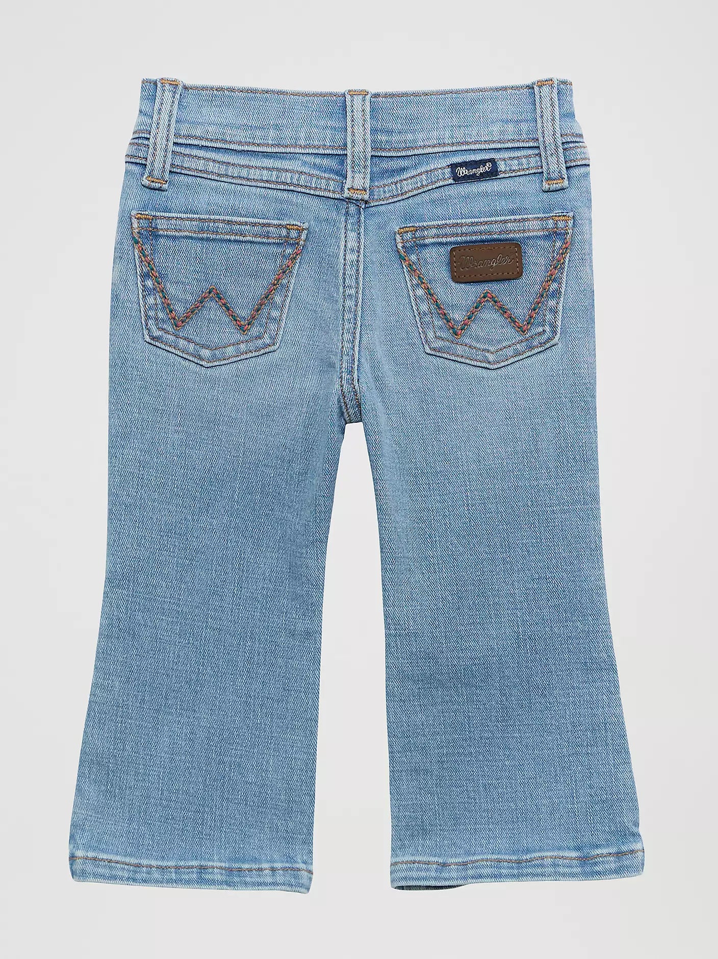 Girl's Wrangler Little Girl's W Stitched Bootcut Jean