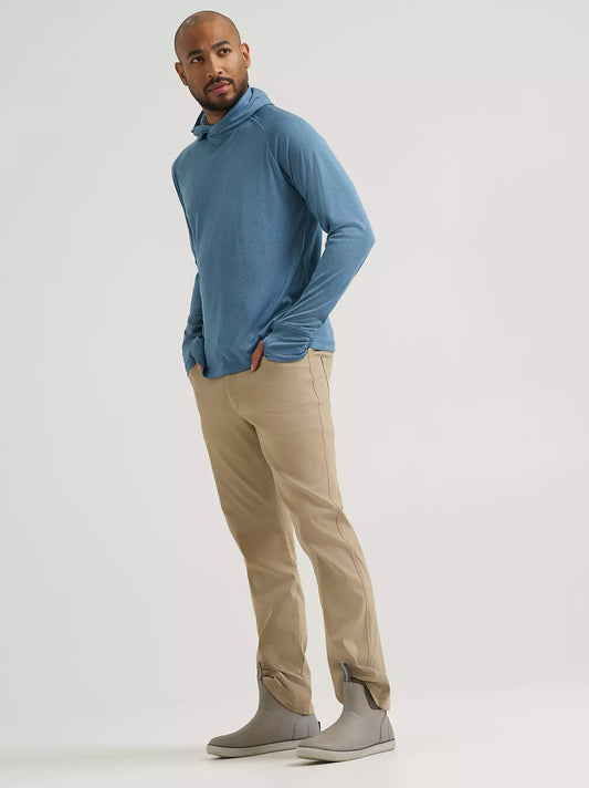 Men's Wrangler All Terrain Gear Hooded Sun Tee
