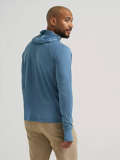 Men's Wrangler All Terrain Gear Hooded Sun Tee