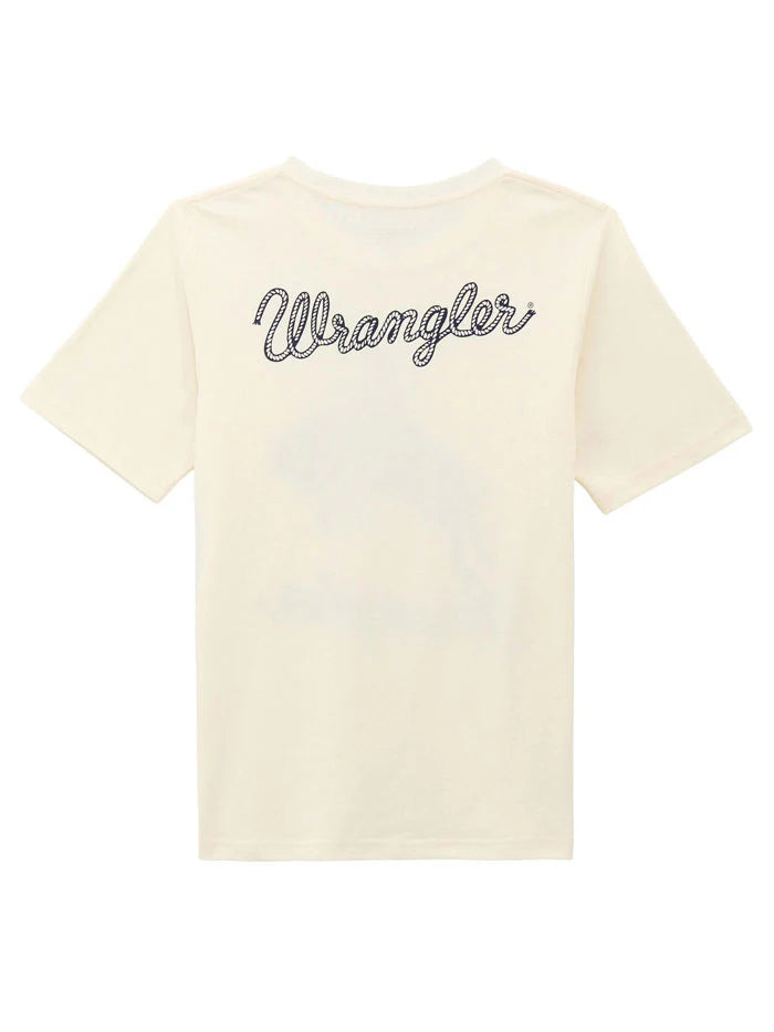 Boy's Wrangler Graphic T-Shirt - Bucky Antique / Ivory