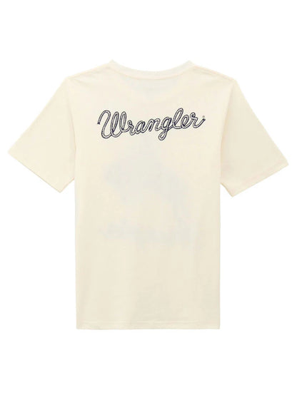Boy's Wrangler Graphic T-Shirt - Bucky Antique / Ivory