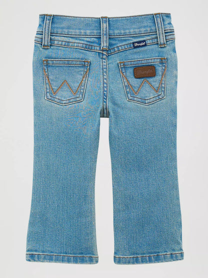 Boy's Wrangler Little Boy's Stitched Pocket Western Jean - Light