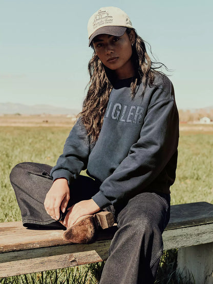 Women's Wrangler Logo Canyon Crew Pullover