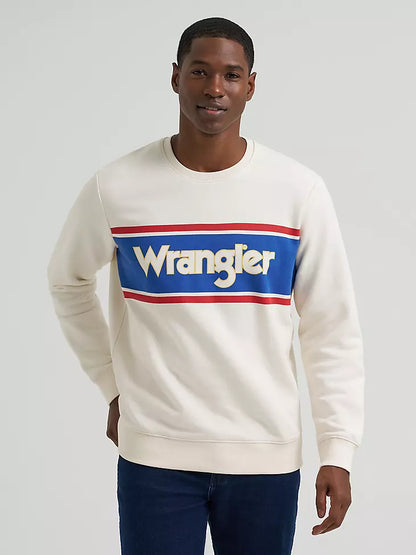 Men's Wrangler Legacy Logo Graphic Fleece Sweatshirt