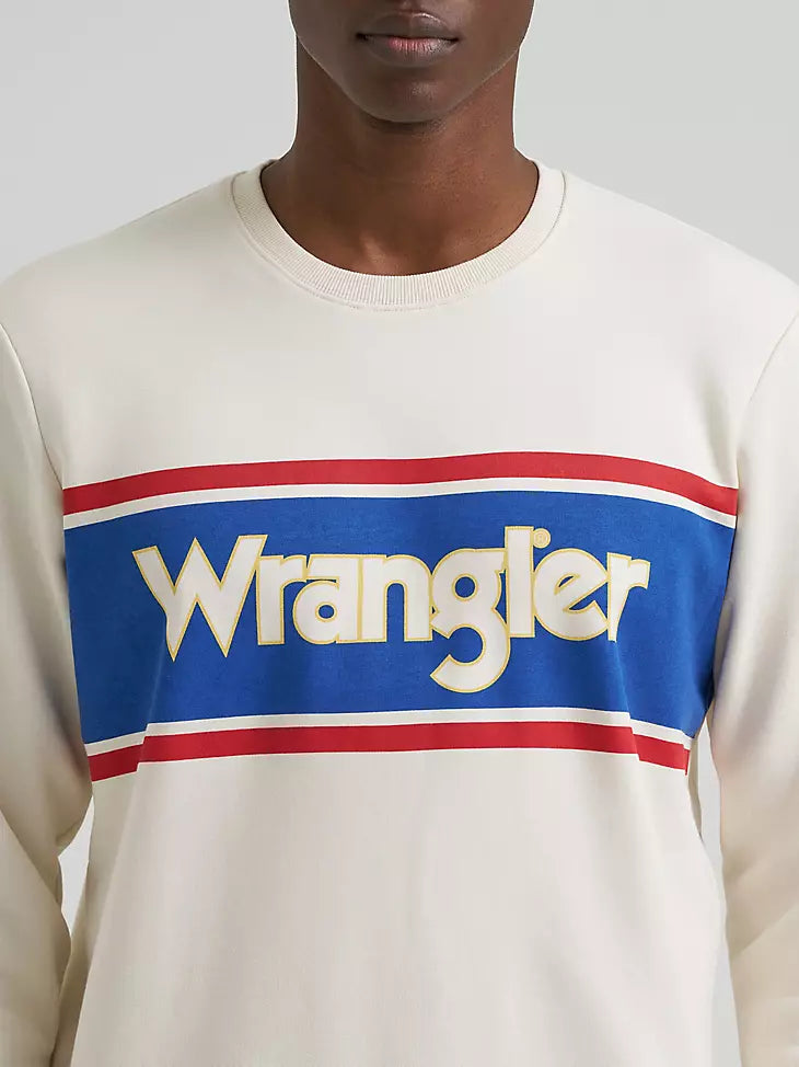 Men's Wrangler Legacy Logo Graphic Fleece Sweatshirt