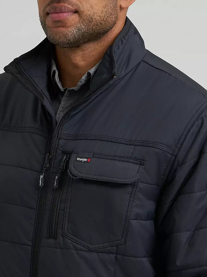 Men's Wrangler RIGGS Insulated Work Jacket - Black