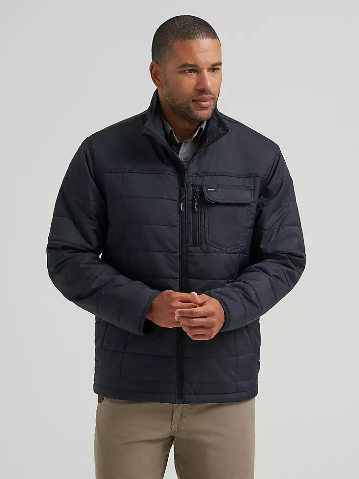 Men's Wrangler RIGGS Insulated Work Jacket - Black