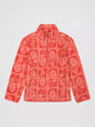 Girl's Wrangler Printed 1/4 Zip Fleece Pullover